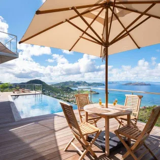  vacation rental photo St Barthelemy WV GDV Villa Golden View St Barts Villa gdvter02 desktop