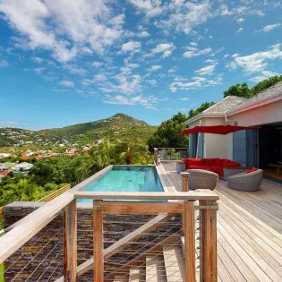  vacation rental photo St Barthelemy WV ITA Villa Nita St Barts Villa ITAdek01 desktop SBP