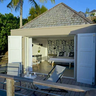  vacation rental photo St Barthelemy WV LAR Villa Lagon Rose St Barts Villa LARdek03 desktop SBP