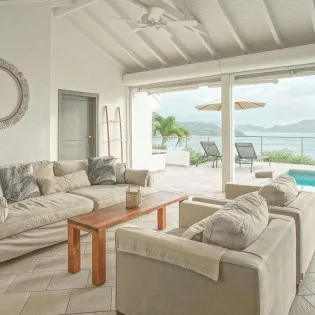 Villa Suite Harbour in St Barts, 3BR Rental