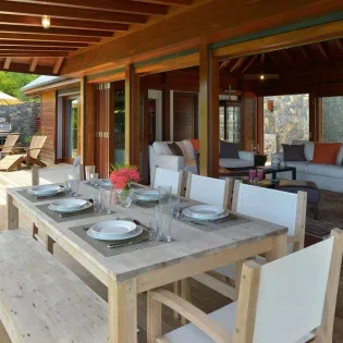  vacation rental photo St Barthelemy WV MJP Villa Sauvage St Barts Villa mjpdin01 desktop SBP