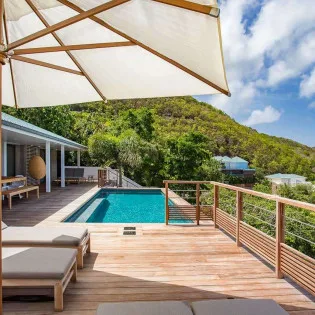  vacation rental photo St Barthelemy WV SUM Villa Summertime St Barts Villa sumdek05 desktop SBP