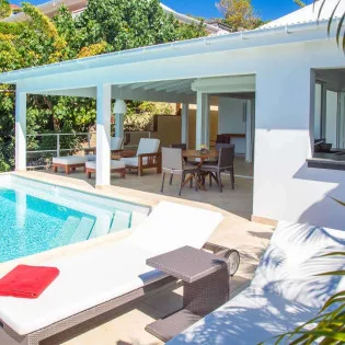  vacation rental photo St Barthelemy WV TOR Villa La Tortue St Barts Villa TORpat01 desktop SBP