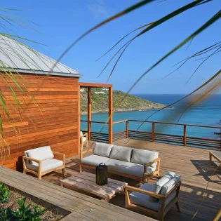  vacation rental photo St Barthelemy WV VUM Villa Villa Vue Mer St Barts Villa VUMdek02 desktop SBP