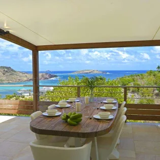  vacation rental photo St Barthelemy WV AJL Villa Lagon Jaune St Barts Villa AJLdin02 desktop