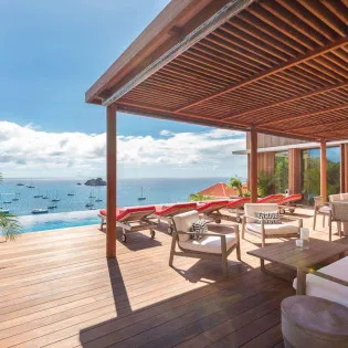  vacation rental photo St Barthelemy WV BCA Villa Bianca St Barts Villa BCAdek06 desktop SBP