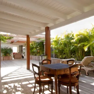  vacation rental photo St Barthelemy WV CCM Villa  St Barts Villa ccmpat02 desktop SBP