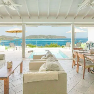  vacation rental photo St Barthelemy WV LOA Villa Heloa St Barts Villa LOAliv02 desktop