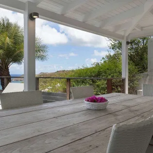  vacation rental photo St Barthelemy WV RIV Villa Rivendell St Barts Villa RIVdek03 desktop SBP