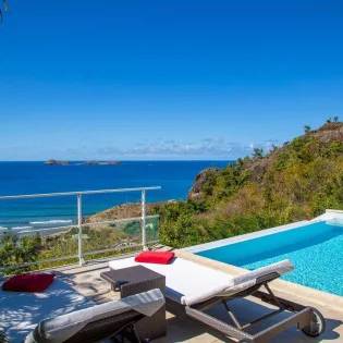  vacation rental photo St Barthelemy WV TOR Villa La Tortue St Barts Villa TORpat02 desktop SBP