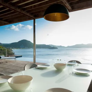 vacation rental photo St Barthelemy WV VPM Villa Pointe Milou St Barts Villa vpmdin01 desktop SBP