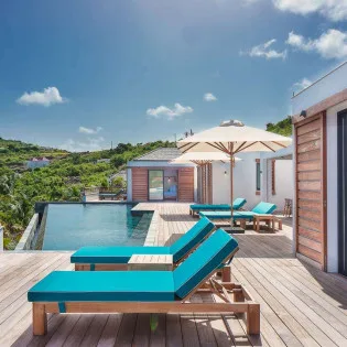  vacation rental photo St Barthelemy WV HEM Villa Hemingway St Barts Villa HEMdek04 desktop