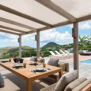  vacation rental photo St Barthelemy WV ONE Villa Casawapa St Barts Villa ONEdek02 desktop SBP