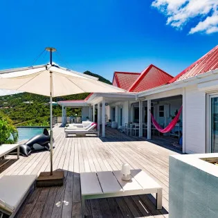  vacation rental photo St Barthelemy WV SBM Villa Villa Minou St Barts Villa SBMdek03 desktop