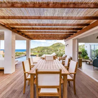  vacation rental photo St Barthelemy WV APE Villa Au Paille En Queue St Barts Villa APEdin02 desktop