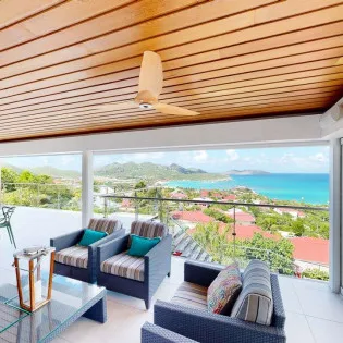  vacation rental photo St Barthelemy WV CLG Villa Panama St Barts Villa CLGter01 desktop