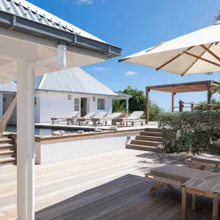  vacation rental photo St Barthelemy WV EBA Villa Villa Pastels St Barts Villa EBAdek01 desktop SBP
