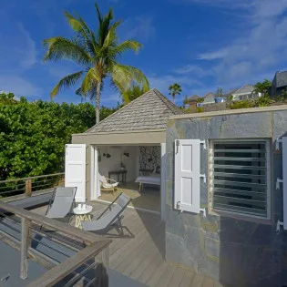  vacation rental photo St Barthelemy WV LAR Villa Lagon Rose St Barts Villa LARdek06 desktop SBP