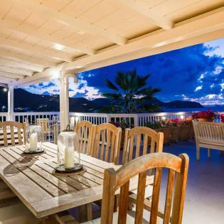  vacation rental photo St Barthelemy WV LUZ Villa Lilas St Barts Villa LUZdin01 desktop SBP