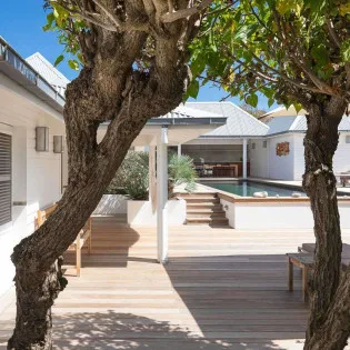  vacation rental photo St Barthelemy WV EBA Villa Villa Pastels St Barts Villa EBAdek02 desktop SBP