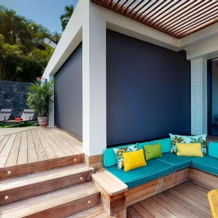  vacation rental photo St Barthelemy WV FAS Villa Fun and Sun St Barts Villa FASdek06 desktop SBP