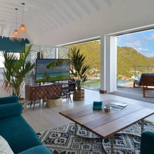  vacation rental photo St Barthelemy WV FLA Villa Flamands Bay St Barts Villa flaliv03 desktop SBP