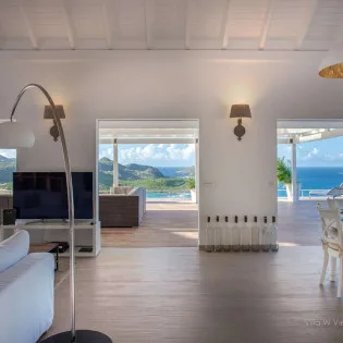  vacation rental photo St Barthelemy WV IEW Villa W View St Barts Villa iewliv04 desktop SBP