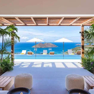  vacation rental photo St Barthelemy WV LER Villa Les Roches St Barts Villa LERter04 desktop