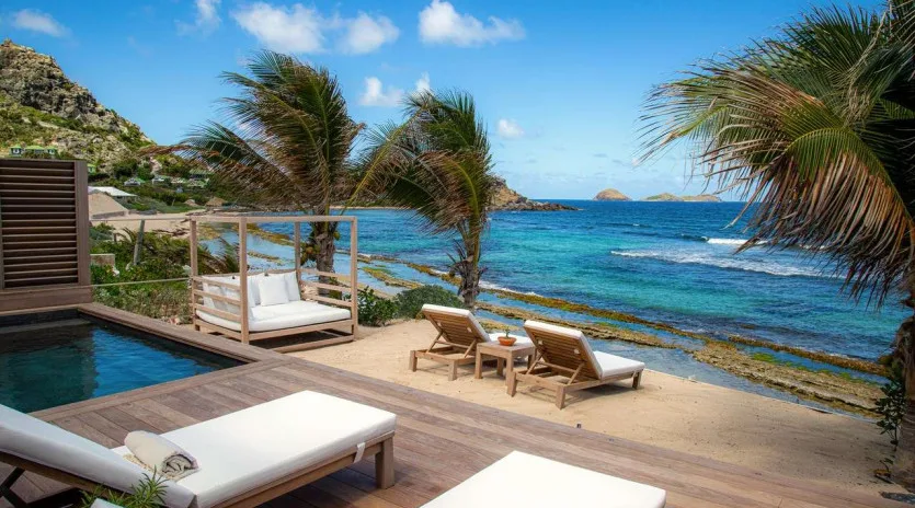  vacation rental photo St Barthelemy WV ACF Villa Prana St Barts Villa ACFdek02 desktop SBP