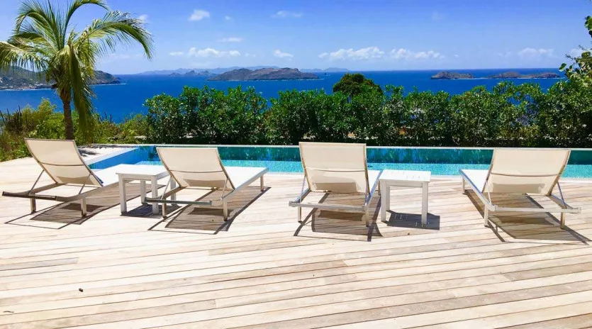  vacation rental photo St Barthelemy WV MRI Villa Marie St Barts Villa MRIdek02 desktop SBP