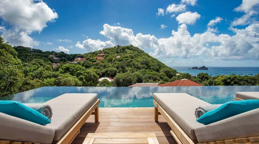  vacation rental photo St Barthelemy WV SAH Villa Sasha St Barts Villa sahdek01 desktop SBP