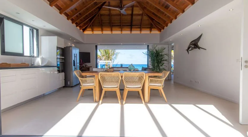 0 vacation rental photo St Barthelemy WV ACG Villa Greenheart St Barts Villa ACGdin01 desktop