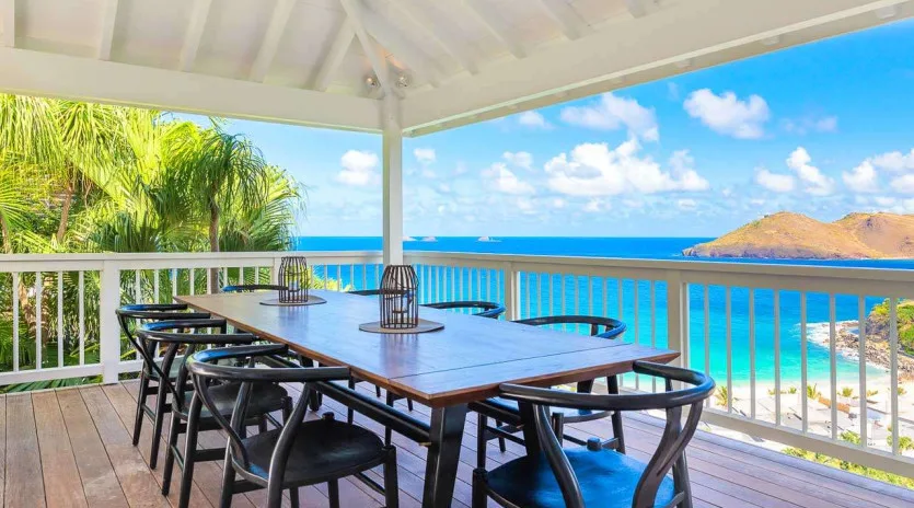 0 vacation rental photo St Barthelemy WV ACI Villa Acai St Barts Villa ACIdin01 desktop SBP