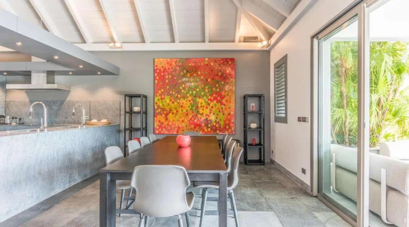 0 vacation rental photo St Barthelemy WV AVV Villa Angel Villa St Barts Villa AVVdin01 desktop SBP