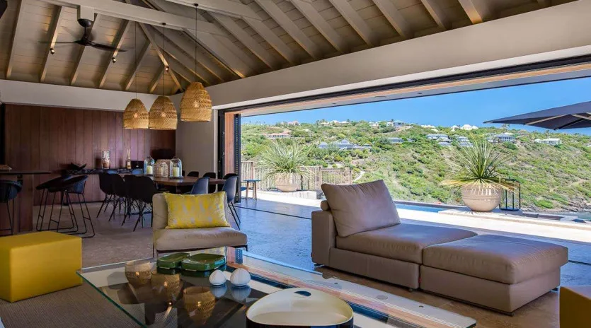 0 vacation rental photo St Barthelemy WV BLK Villa Blackstone St Barts Villa blkliv03 desktop