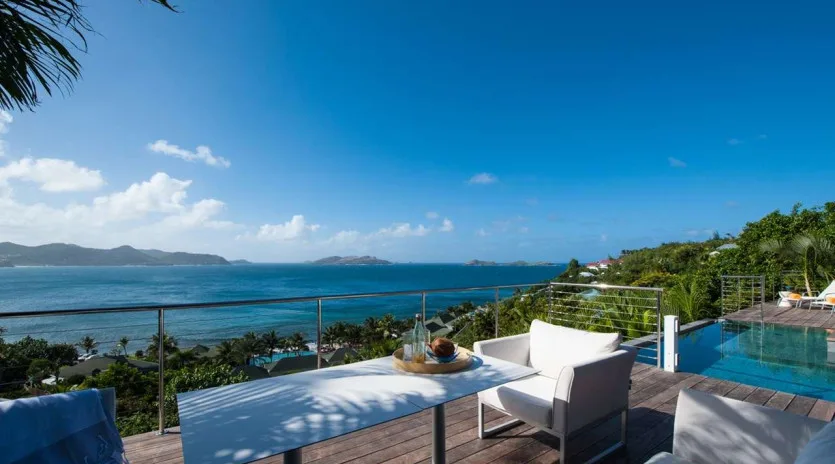 0 vacation rental photo St Barthelemy WV IDS Villa St Barts Villa idsdek03 desktop