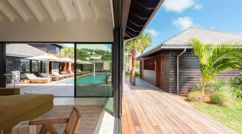 0 vacation rental photo St Barthelemy WV PEV Villa Petit Reev St Barts Villa PEVdek02 desktop SBP