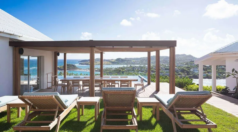 2 vacation rental photo St Barthelemy WV AOM Villa Aum St Barts Villa AOMext01 desktop