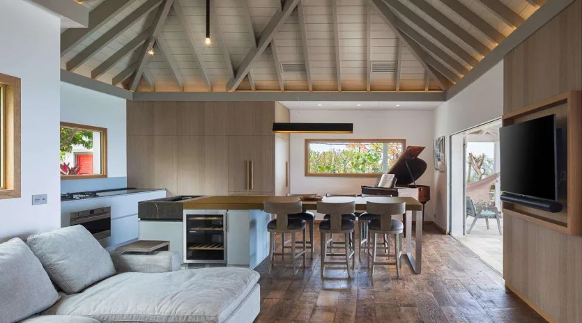 2 vacation rental photo St Barthelemy WV BSN Villa Blue Swan St Barts Villa BSNliv02 desktop SBP