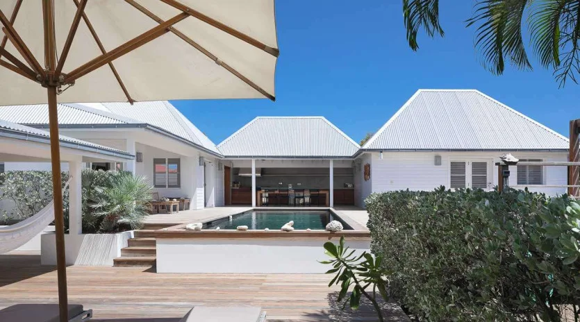 2 vacation rental photo St Barthelemy WV EBA Villa Villa Pastels St Barts Villa EBAext02 desktop SBP