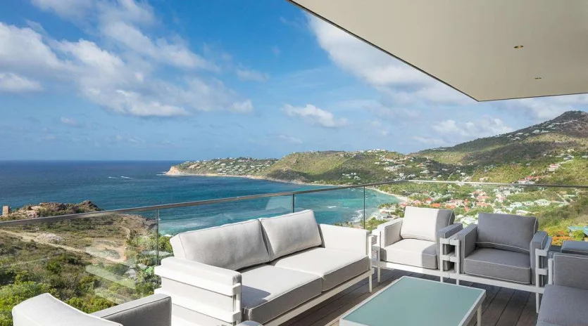 2 vacation rental photo St Barthelemy WV FEL Villa Felicita St Barts Villa FELviw02 desktop SBP