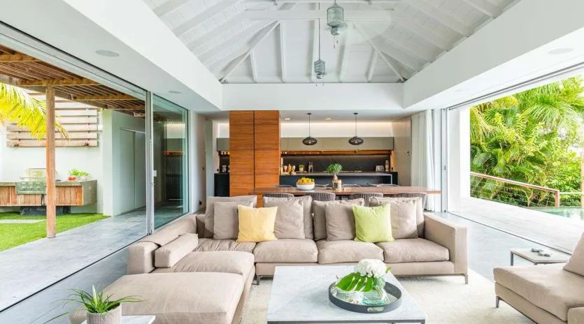 2 vacation rental photo St Barthelemy WV HAY Villa Bakea St Barts Villa HAYliv02 desktop