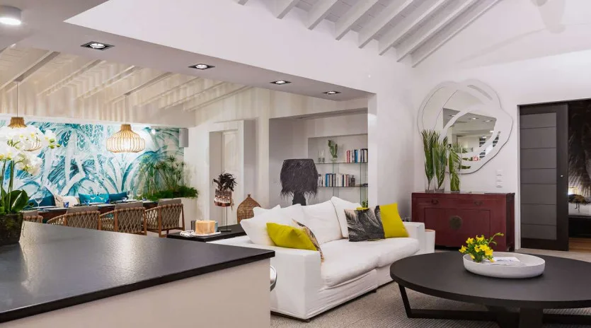 2 vacation rental photo St Barthelemy WV INF Villa Infiniti St Barts Villa INFliv08 desktop SBP