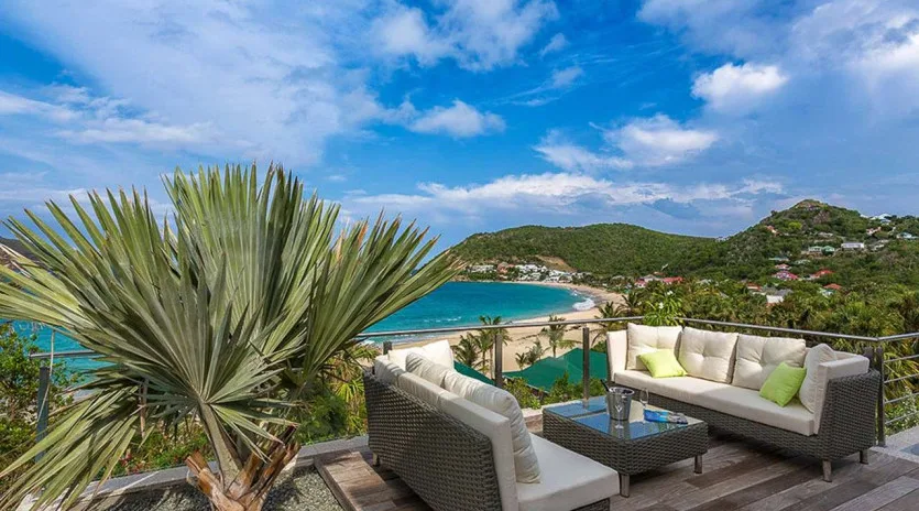 2 vacation rental photo St Barthelemy WV ISA Villa Estrela St Barts Villa isadek01 desktop SBP