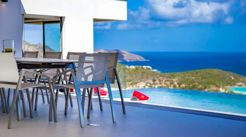 2 vacation rental photo St Barthelemy WV LOU Villa Loukoko St Barts Villa LOUviw03 desktop