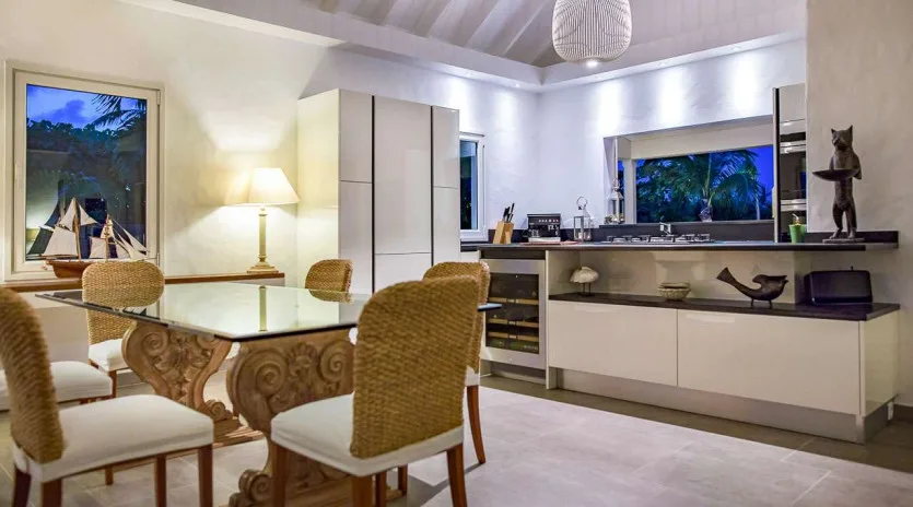 2 vacation rental photo St Barthelemy WV PAJ Villa Pajoma St Barts Villa pajdin02 desktop SBP