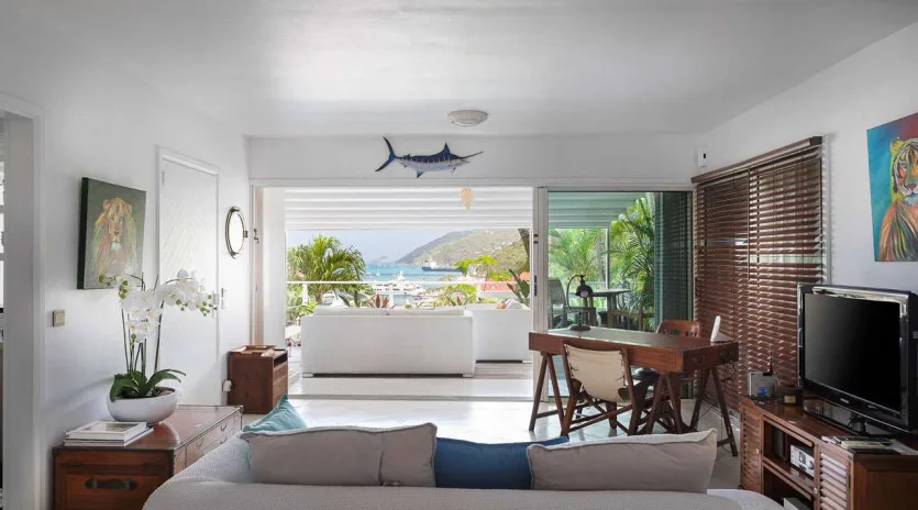 2 vacation rental photo St Barthelemy WV PUL Villa Apartment Colony Club D3 St Barts Villa PULliv02 desktop