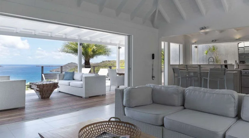2 vacation rental photo St Barthelemy WV RIV Villa Rivendell St Barts Villa RIVliv01 desktop SBP