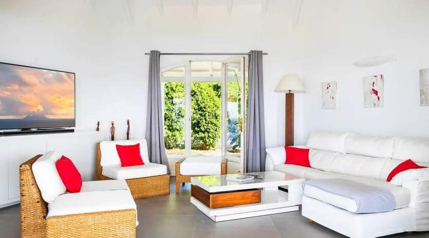 2 vacation rental photo St Barthelemy WV TAN Villa Taniko St Barts Villa TANliv01 desktop SBP