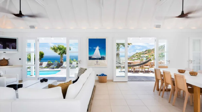 2 vacation rental photo St Barthelemy WV VNA Villa Vina Aurore St Barts Villa vnaliv01 desktop SBP